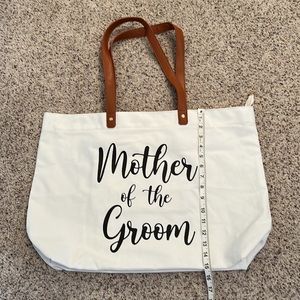 Lamyba canvas Tote Mother of the Groom